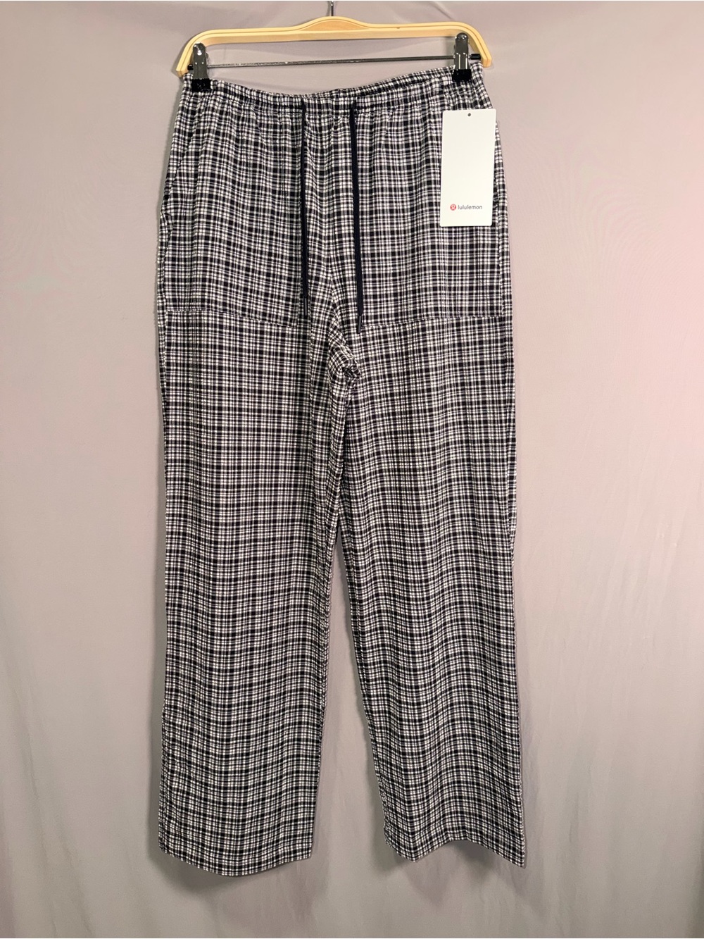 Lululemon Seersucker Check Mid-Rise Pull-on Pant - Picture 9 of 15